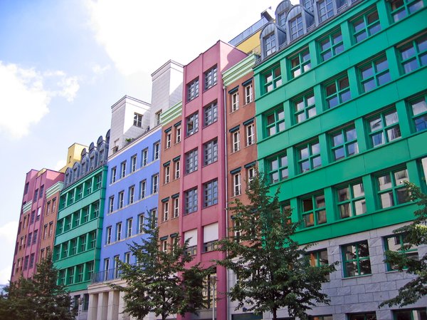 colourful facades