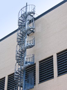fire exit stairs