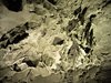 solid anhydrite cave roof