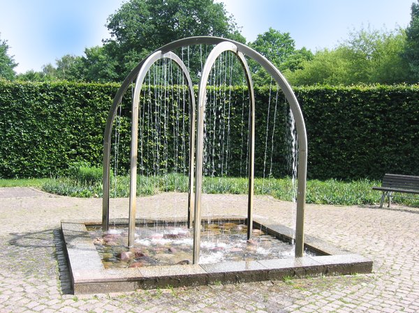 decorative water fountain