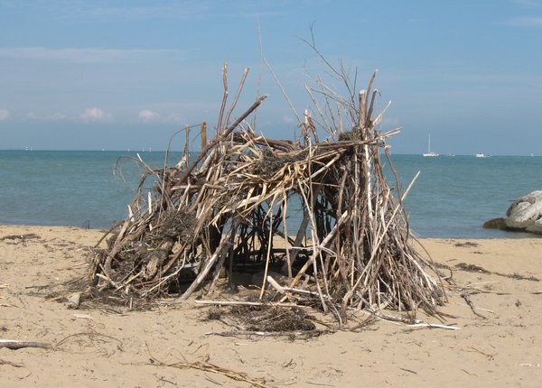 hut on the beach 1