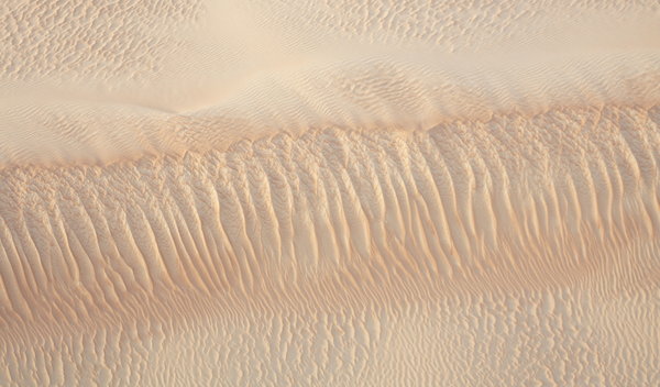 Arabian Desert from above