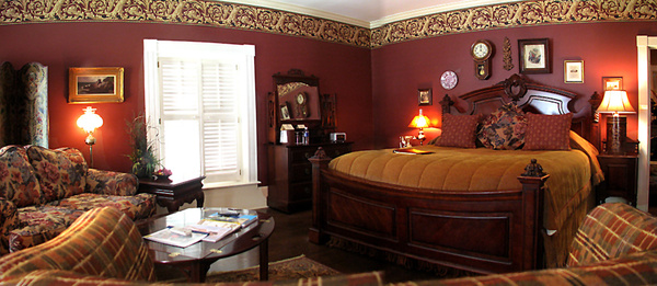 Stately bedroom