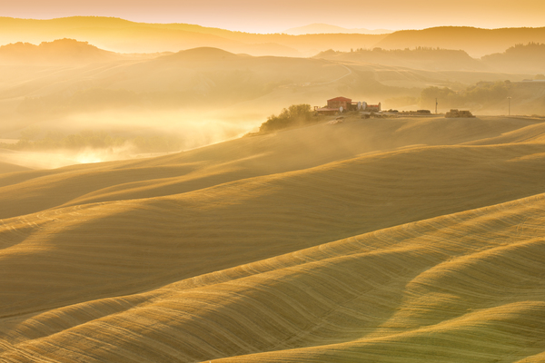 Tuscany Hills at Dawn
