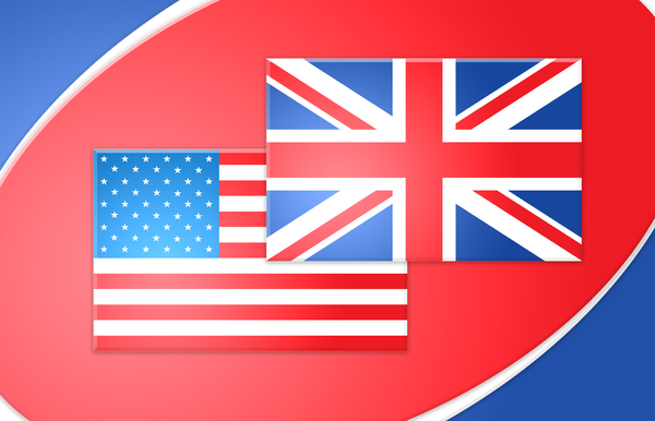 UK USA flag