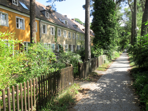 rural berlin street scenery