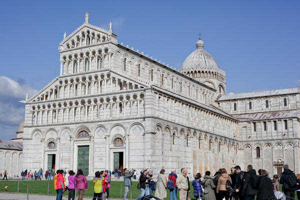 Scene from Pisa in Italy 3