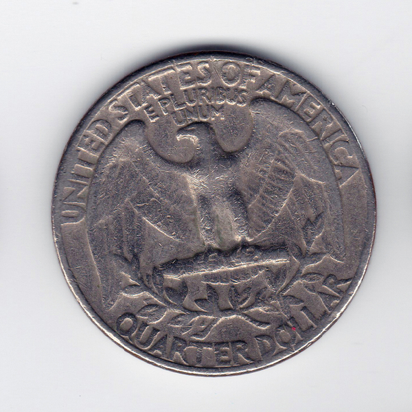 Coin quarter dollar