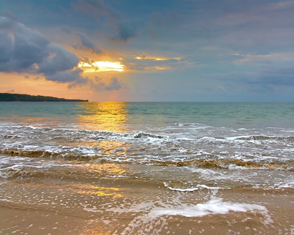 Bali beach sunset 3