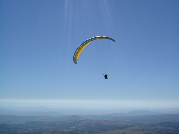 Paragliding at the Puy-De-Dome