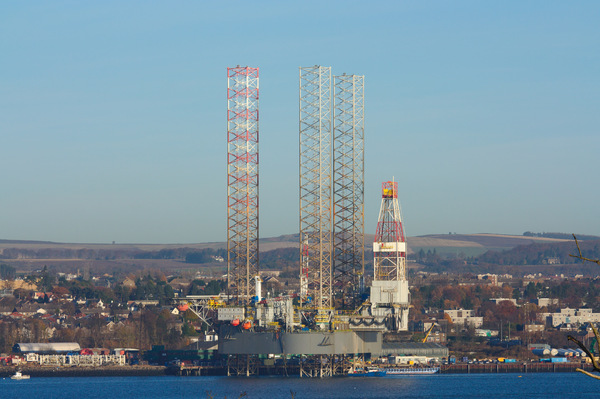 Oil Rig on Tay