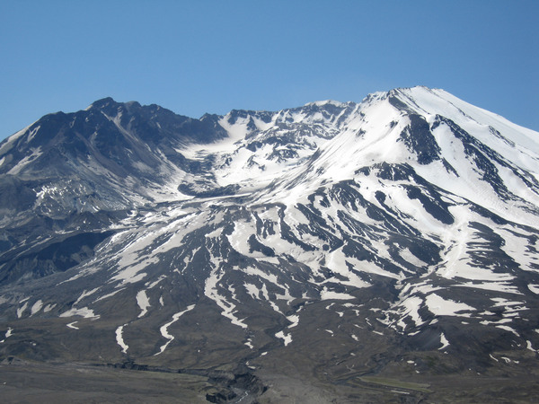 Crater of Mt St Helens