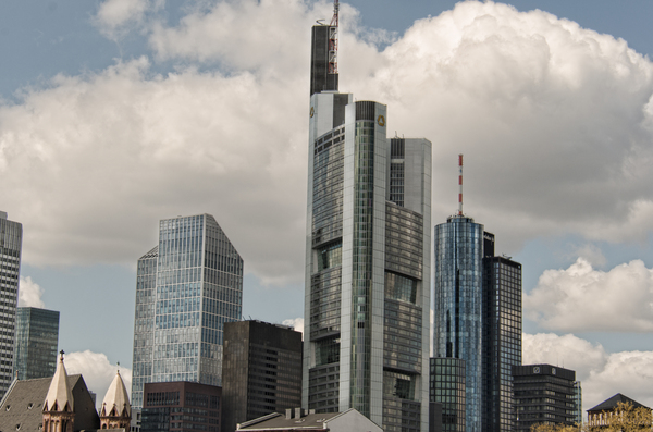 skyscrapers in Frankfurt