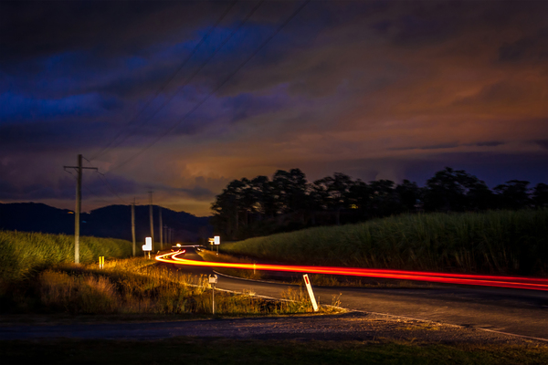 Country Roads at Night
