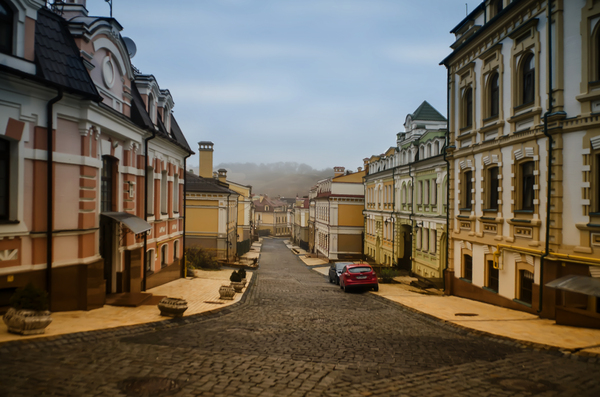 Тhe old district of Kiev