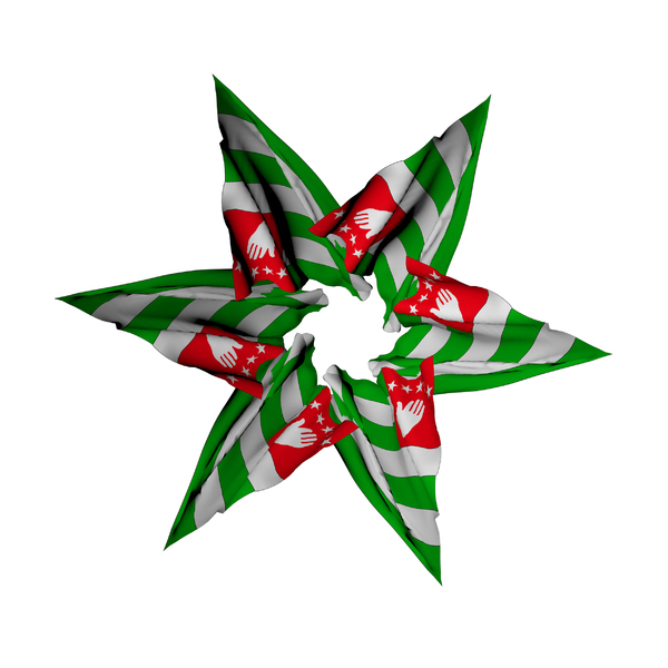 Star flags 1.Abgzania