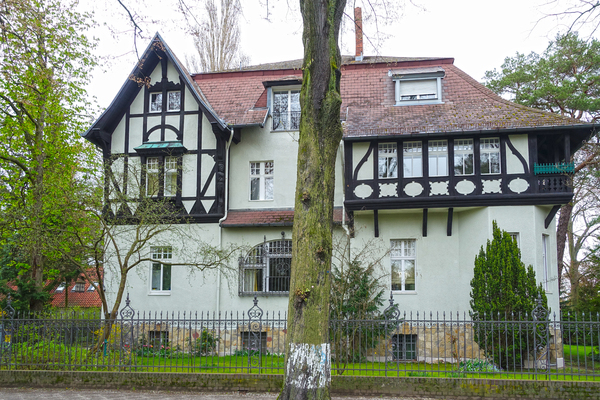 ornamental half-timbered house