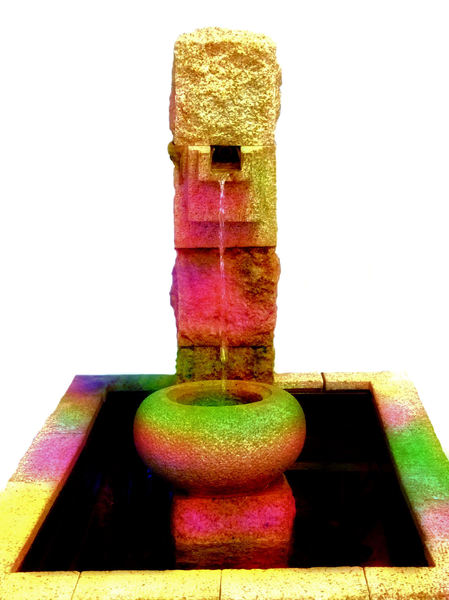 colored indoor fountain1