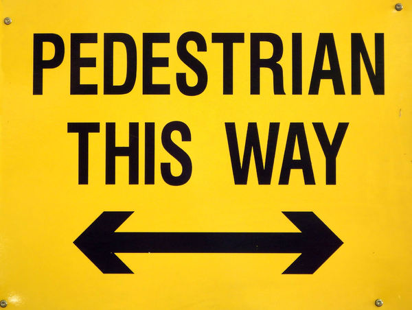 two-way pedestrian