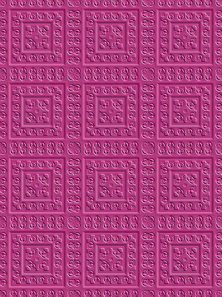 pink embossed panel squares1