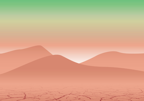 Desert Background Illustration