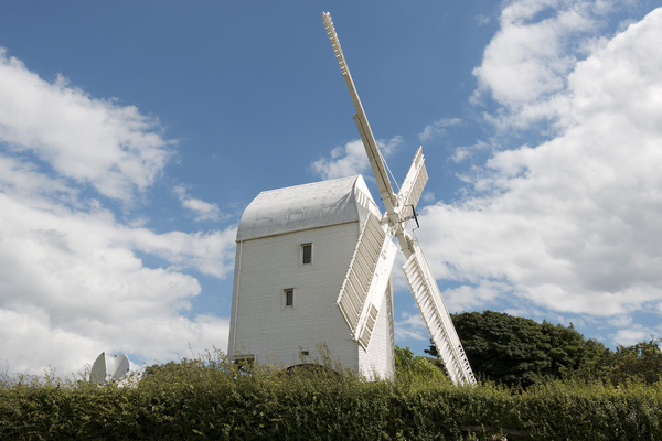 White windmill