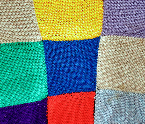 knitted patchwork blankets1