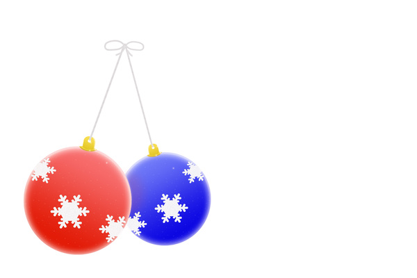 Christmas decorations graphic