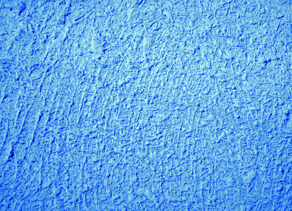 textured blue wall