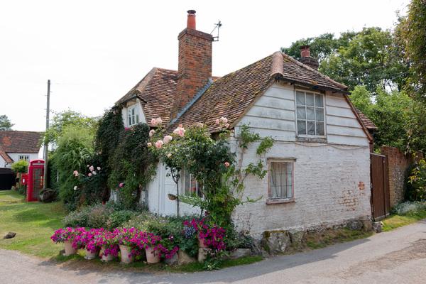 Old English cottages