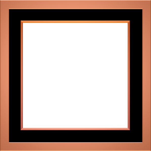 Orange Black Frame