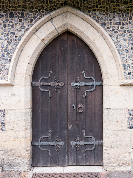 Old church doors