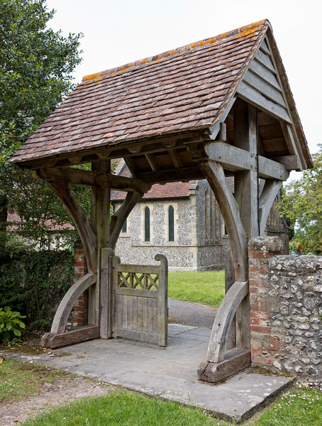 Old church gatehouse