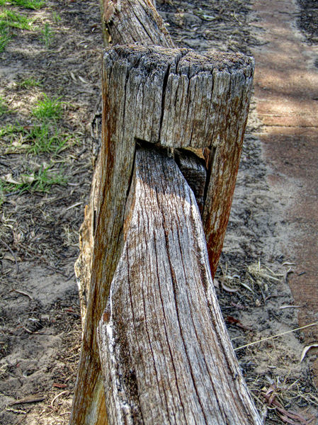 weathered wooden fencing2