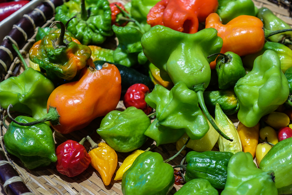 variety of chilies