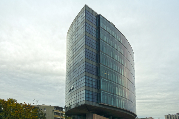 glass offices tower