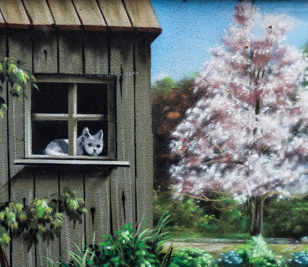 cat outlook painting