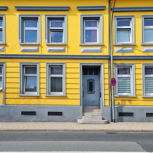 Colorful house: Colorful house in the German Ruhrgebiet