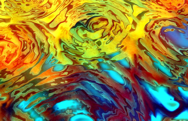 multicoloured swirls
