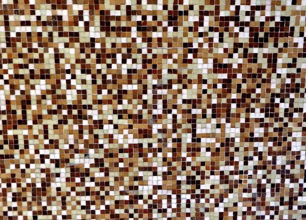 brown mosaic tiling