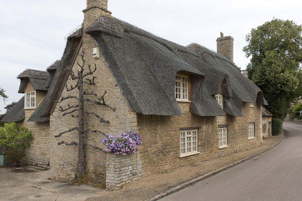 Old thatched cottage