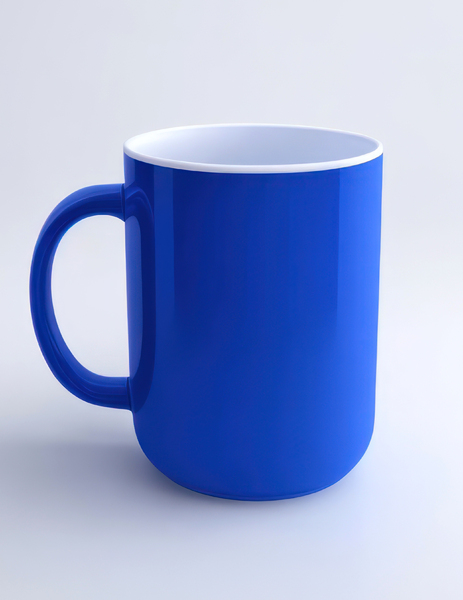 11 oz Blue mug mockup 2