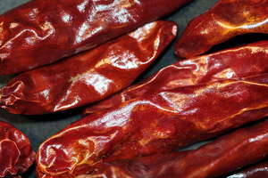 Food texture: Red Chili Pepper