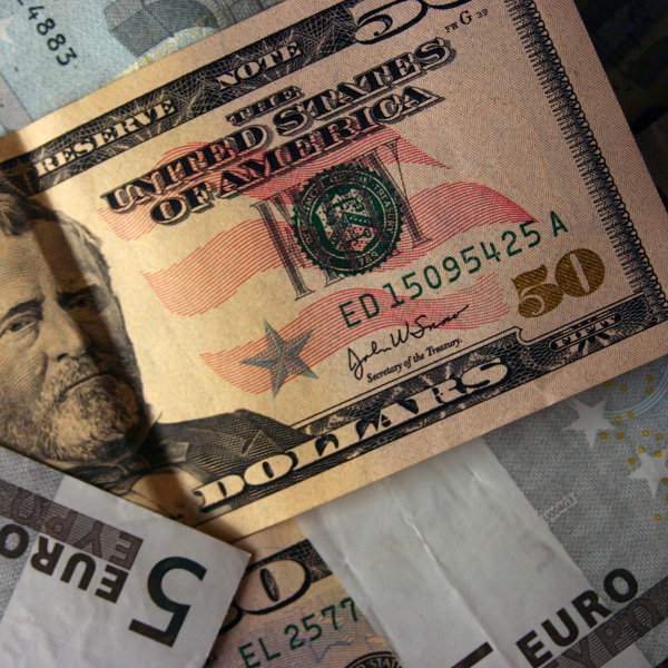 euro and dollar 12