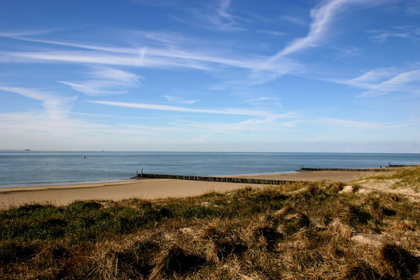 dunes, sea and beach