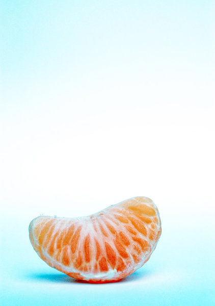 One piece of mandarin.