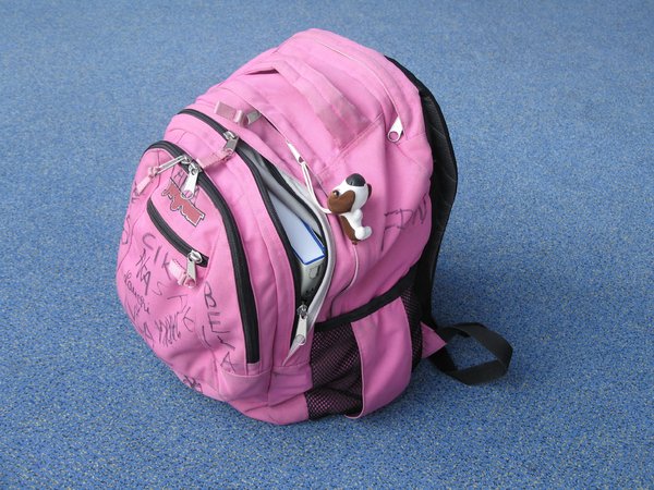 teen backpack: none