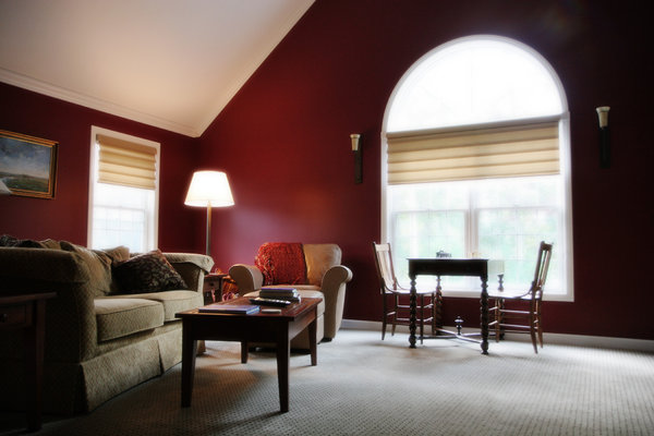 Room Interior: Interior of a family room in New Hampshire