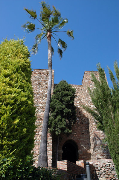 Tower Tinel in Alcazaba of Mal