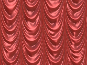Draped Curtain 1: A formal red curtain or drape made from shiny satin. You may prefer:  http://www.rgbstock.com/photo/mhtCxya/Draped+Curtain+2